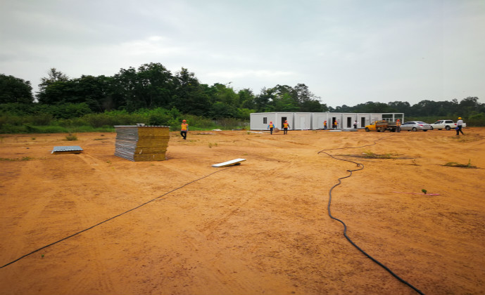 泰国230/115kV益梭通府变电站土建分包项目